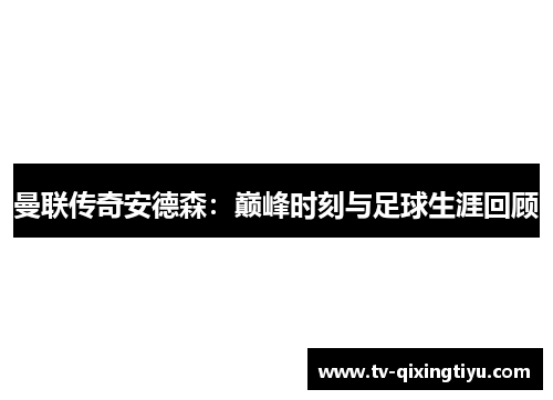 曼联传奇安德森：巅峰时刻与足球生涯回顾